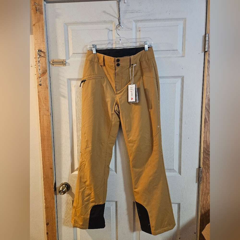 Obermeyer Women’s Malta Snow Pants: CORTADO (BROWN): NEW WITH TAGS: SIZE 4